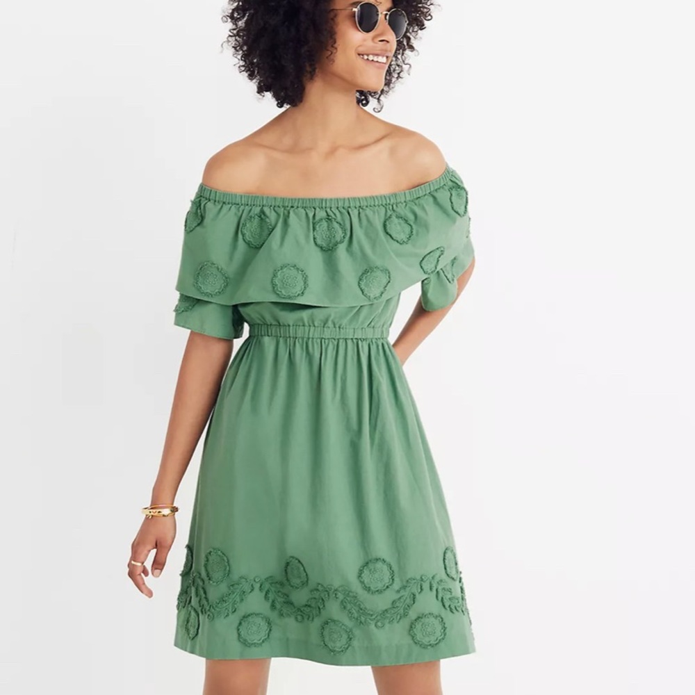 Madewell off the shoulder dress size 12